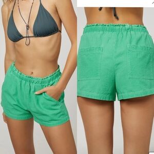 ONeill‎ Carlene Kelly Green Shorts NEW